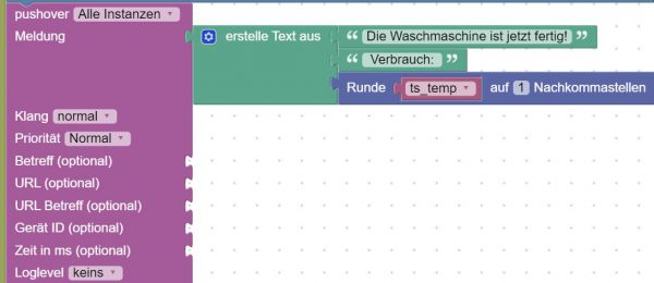 Mit pushover und ioBroker notifications versenden